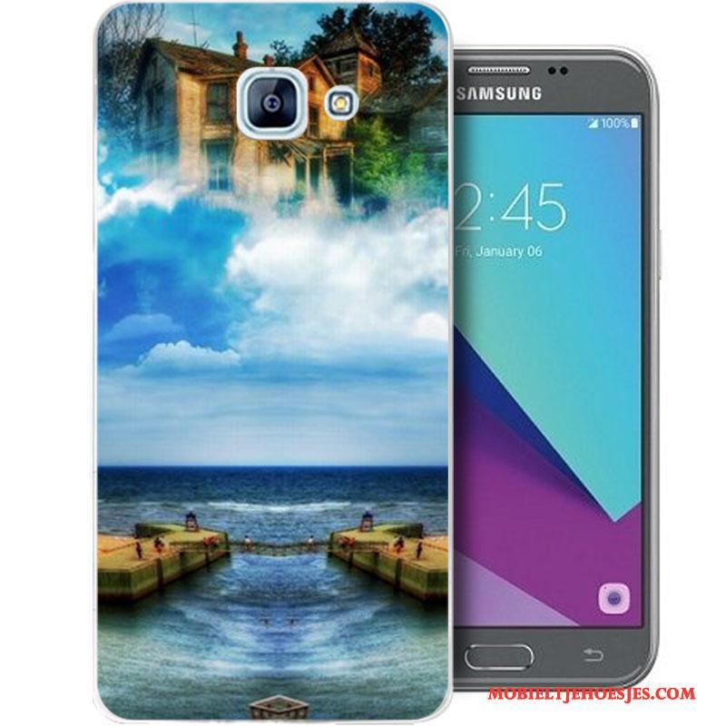 Samsung Galaxy A5 2017 Hoesje Telefoon Siliconen Bescherming Anti-fall Spotprent All Inclusive