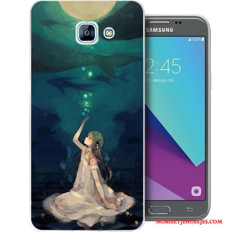 Samsung Galaxy A5 2017 Hoesje Telefoon Siliconen Bescherming Anti-fall Spotprent All Inclusive