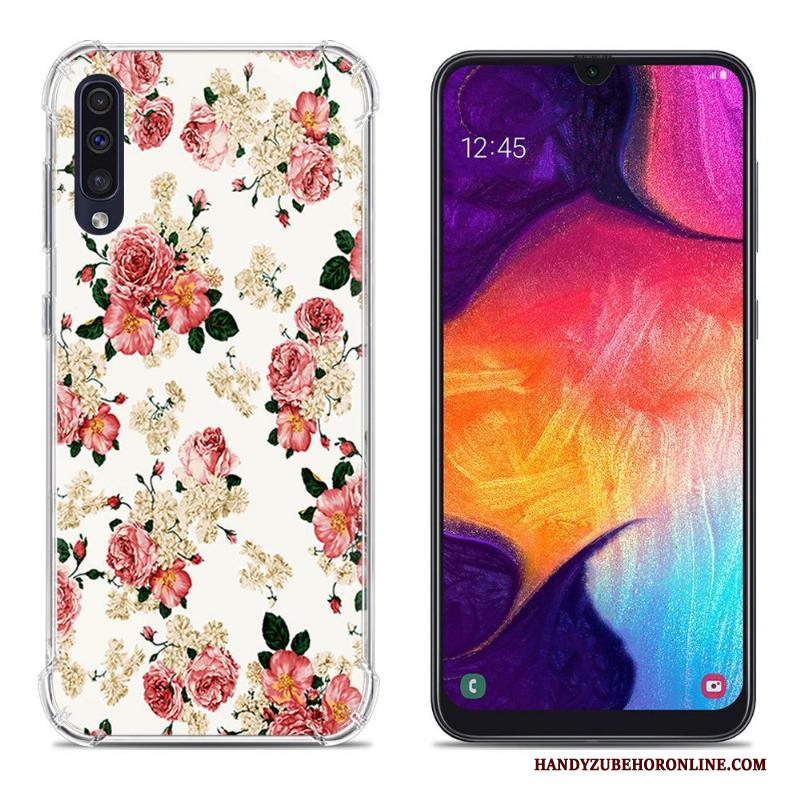 Samsung Galaxy A50 Anti-fall Hoesje Bescherming Geschilderd Mobiele Telefoon Ster Zacht