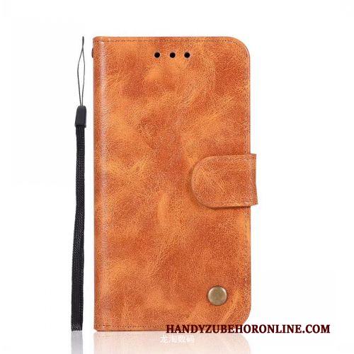 Samsung Galaxy A50 Hoes Bedrijf Vintage Portemonnee Hanger Hoesje Telefoon Folio