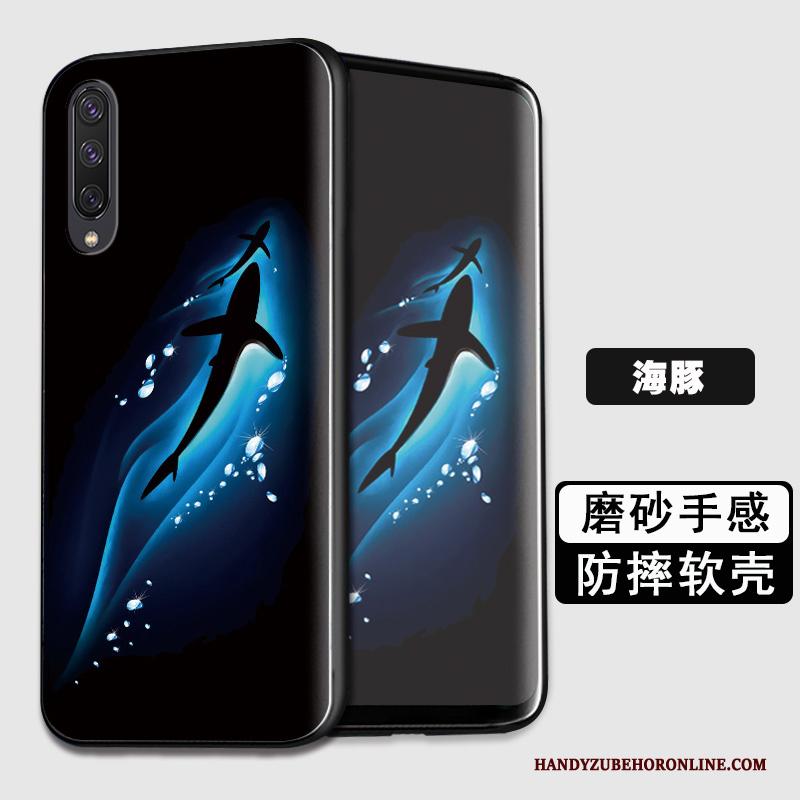 Samsung Galaxy A50 Hoesje Bescherming Blauw Zacht Persoonlijk Ster Hoes Anti-fall