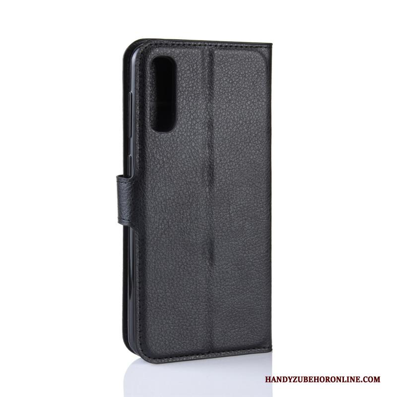 Samsung Galaxy A50 Leren Etui Portemonnee Bescherming Anti-fall Folio Ster Hoesje Telefoon