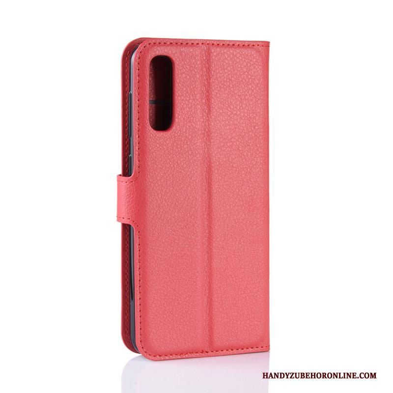 Samsung Galaxy A50 Leren Etui Portemonnee Bescherming Anti-fall Folio Ster Hoesje Telefoon