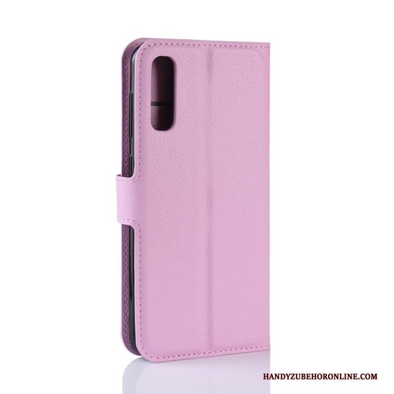 Samsung Galaxy A50 Leren Etui Portemonnee Bescherming Anti-fall Folio Ster Hoesje Telefoon