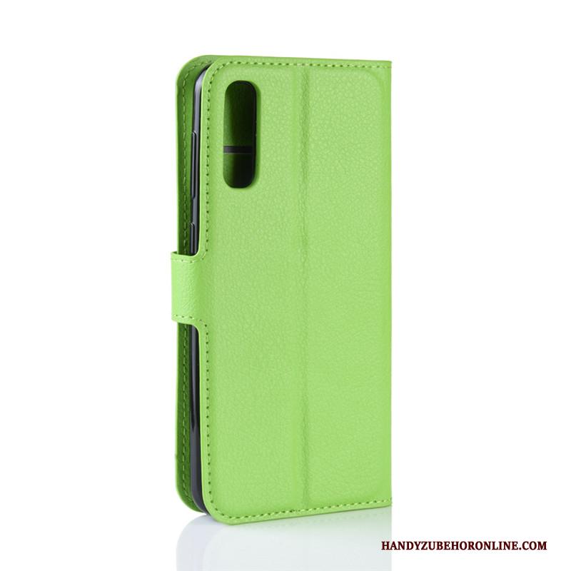 Samsung Galaxy A50 Leren Etui Portemonnee Bescherming Anti-fall Folio Ster Hoesje Telefoon