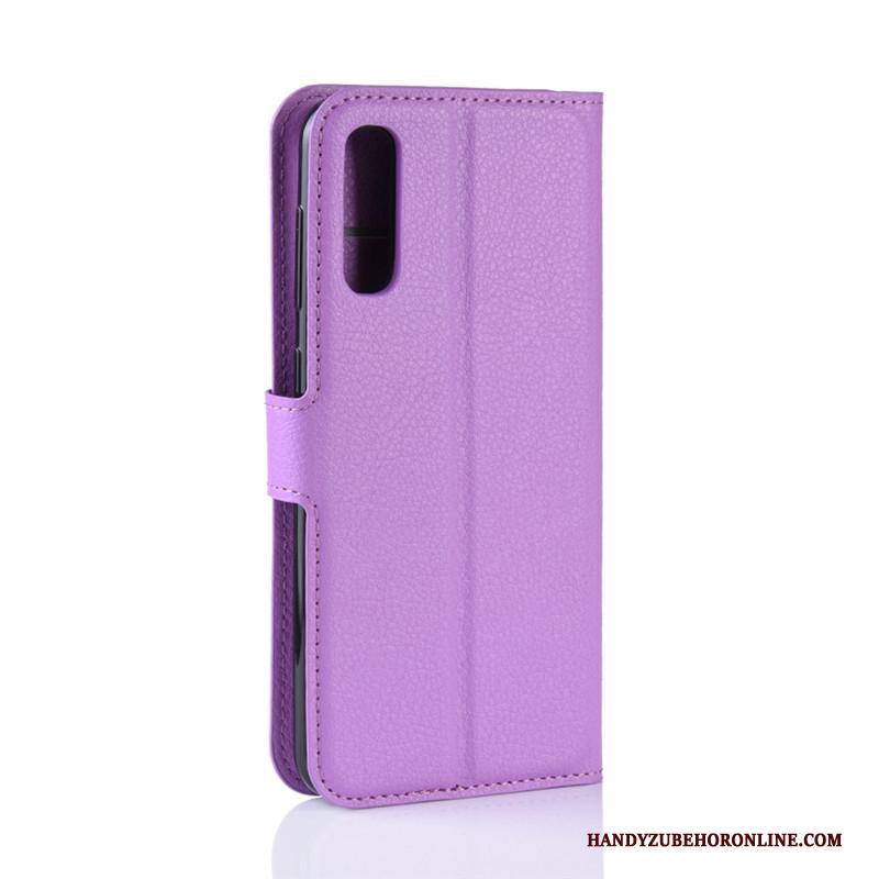 Samsung Galaxy A50 Leren Etui Portemonnee Bescherming Anti-fall Folio Ster Hoesje Telefoon