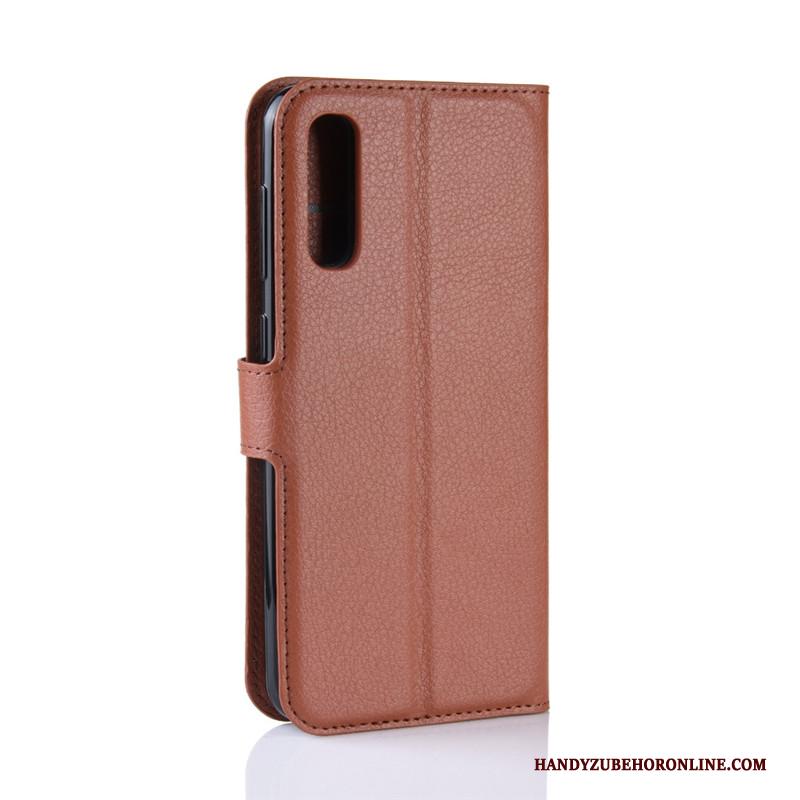 Samsung Galaxy A50 Leren Etui Portemonnee Bescherming Anti-fall Folio Ster Hoesje Telefoon