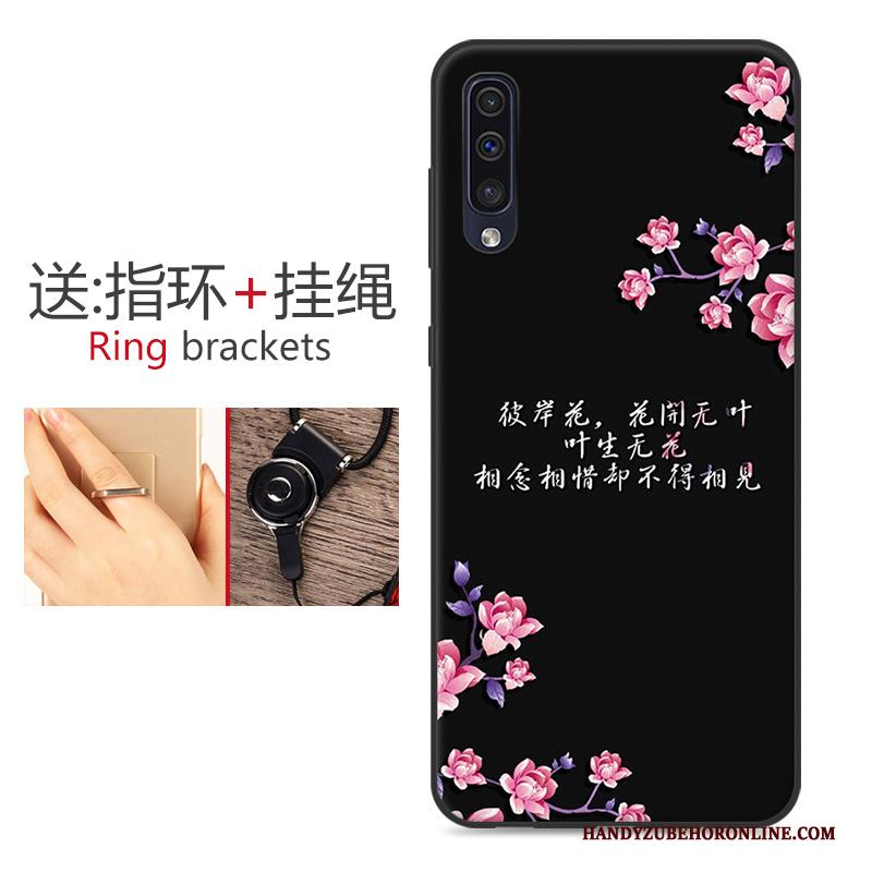 Samsung Galaxy A50 Zacht Hoes Siliconen Hoesje Telefoon Ster Roze All Inclusive