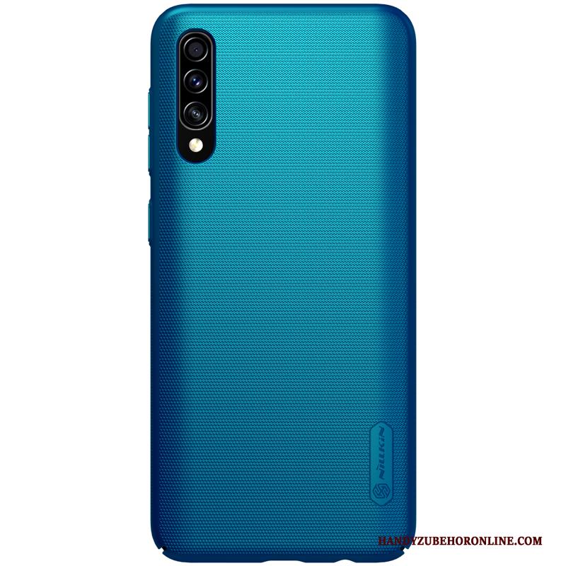 Samsung Galaxy A50s Anti-fall Geel Schrobben Hoesje Telefoon Lichte En Dun Ster Bescherming