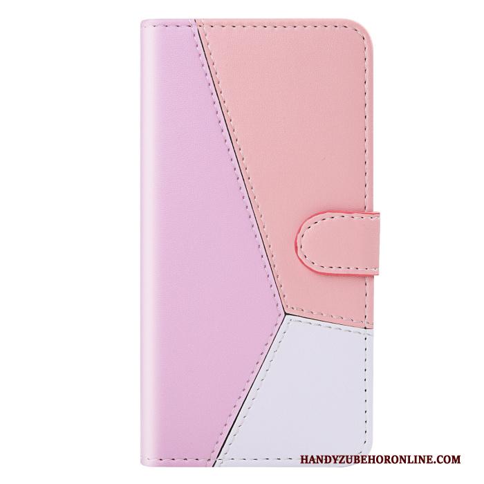 Samsung Galaxy A50s Blauw Ster Leren Etui Folio Hoesje Telefoon