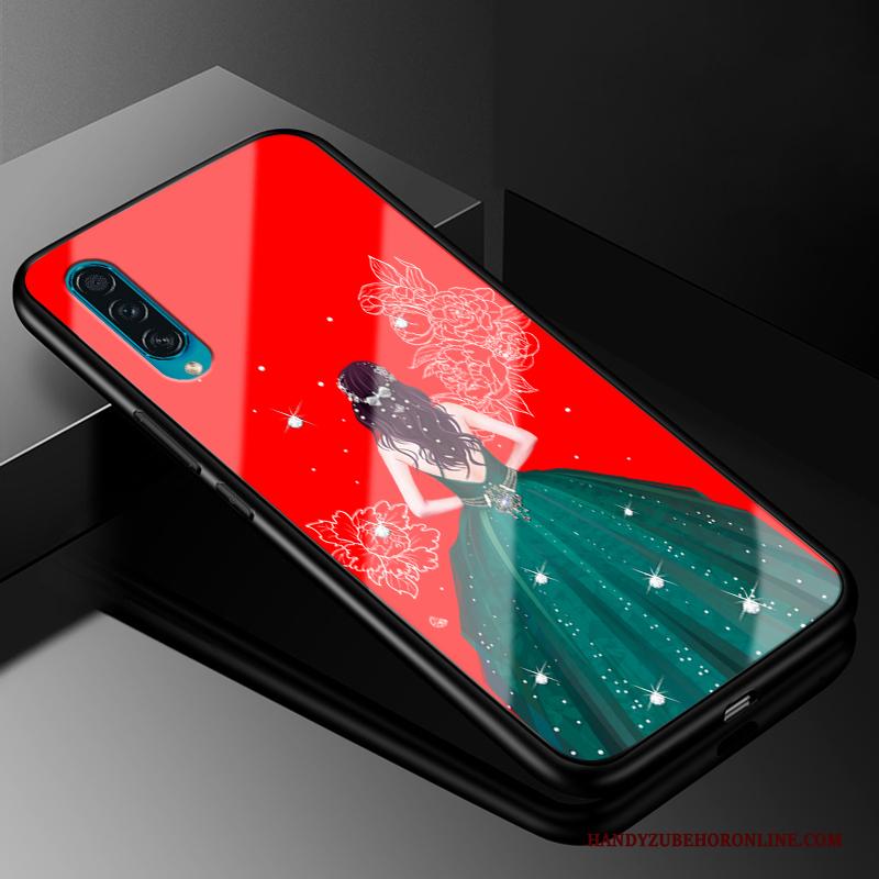 Samsung Galaxy A50s Hoesje All Inclusive Ster Glas Zacht Trend Anti-fall Persoonlijk