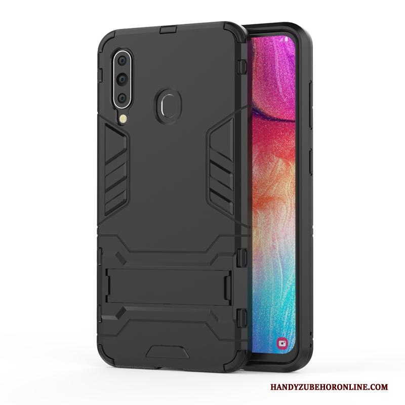 Samsung Galaxy A60 Hoesje All Inclusive Bescherming Koel Wit Anti-fall Ster Siliconen