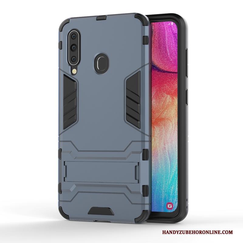 Samsung Galaxy A60 Hoesje All Inclusive Bescherming Koel Wit Anti-fall Ster Siliconen