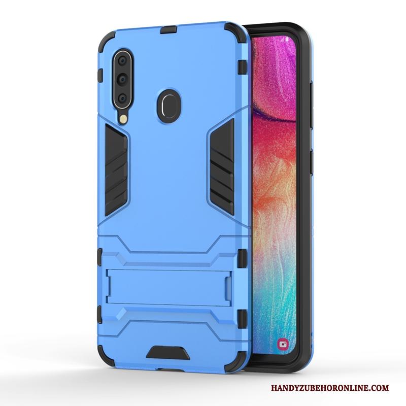 Samsung Galaxy A60 Hoesje All Inclusive Bescherming Koel Wit Anti-fall Ster Siliconen