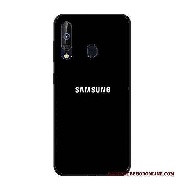 Samsung Galaxy A60 Hoesje Telefoon Anti-fall Siliconen Ster Bescherming Zacht Roze