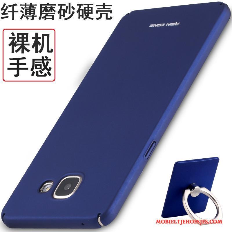 Samsung Galaxy A7 2016 Bescherming Hoesje Telefoon Schrobben Ster Rood All Inclusive Siliconen