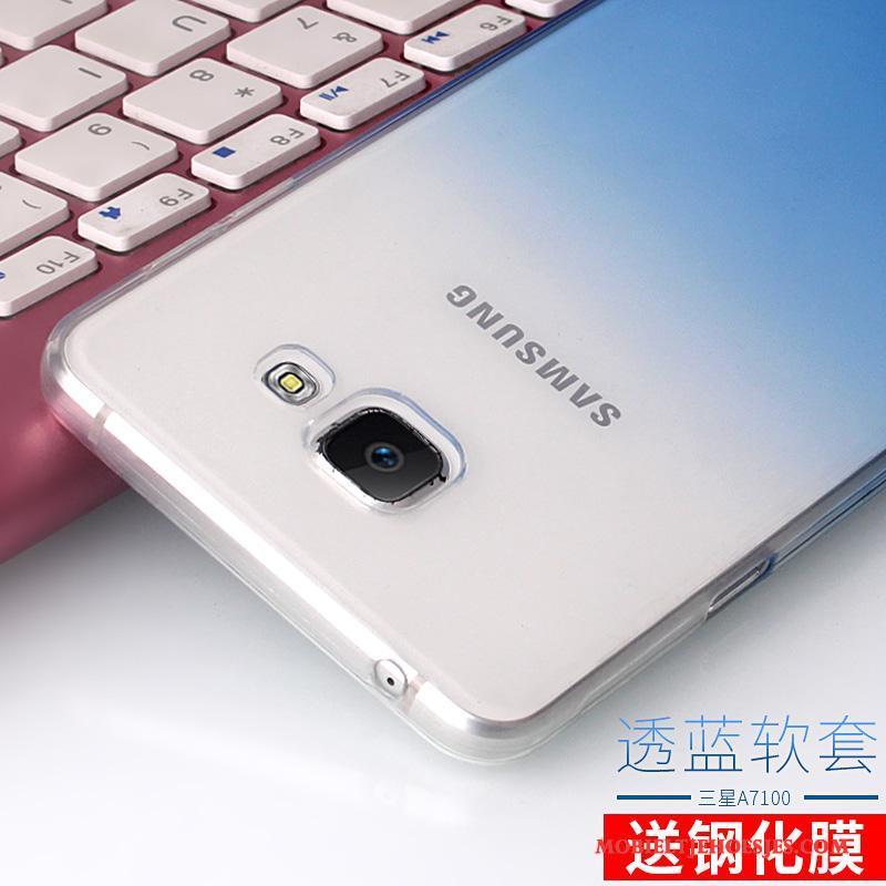 Samsung Galaxy A7 2016 Hoesje Telefoon Ster Koel Mobiele Telefoon Siliconen Doorzichtig Nieuw