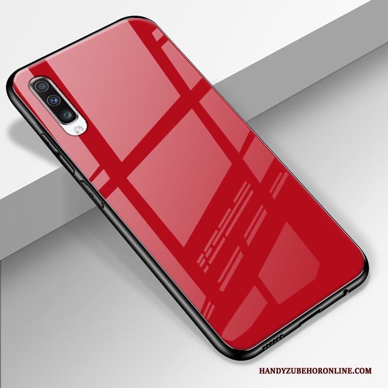 Samsung Galaxy A70 Hoesje Telefoon Bedrijf Zuiver Anti-fall Persoonlijk Bescherming Effen Kleur