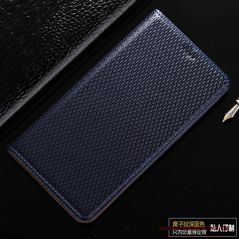 Samsung Galaxy A70 Hoesje Telefoon Mobiele Telefoon Bescherming Leren Etui Echt Leer Anti-fall All Inclusive
