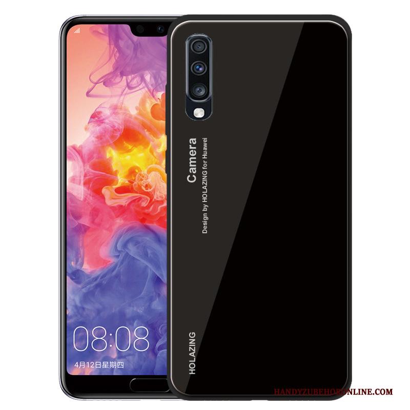 Samsung Galaxy A70 Ster Bescherming Anti-fall Hoesje Telefoon Zacht Siliconen Glas