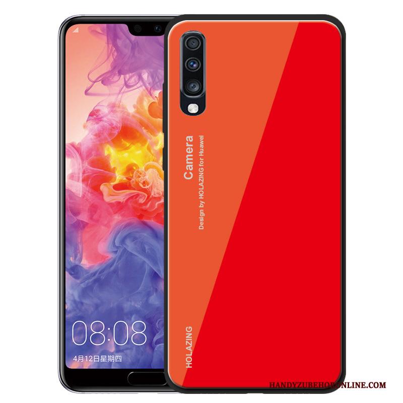 Samsung Galaxy A70 Ster Bescherming Anti-fall Hoesje Telefoon Zacht Siliconen Glas