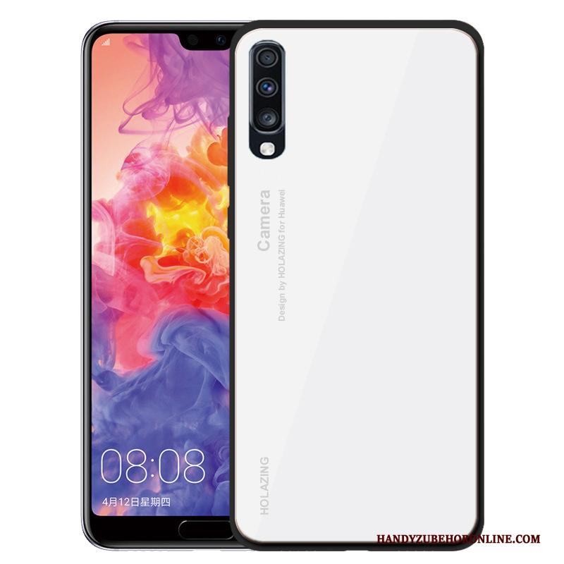 Samsung Galaxy A70 Ster Bescherming Anti-fall Hoesje Telefoon Zacht Siliconen Glas