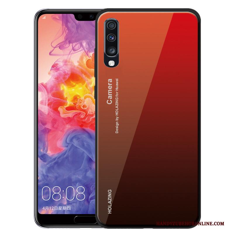 Samsung Galaxy A70 Ster Bescherming Anti-fall Hoesje Telefoon Zacht Siliconen Glas