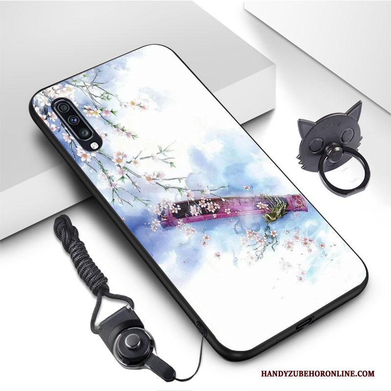 Samsung Galaxy A70 Wind Geel Hoesje Telefoon All Inclusive Ster Anti-fall Kunst