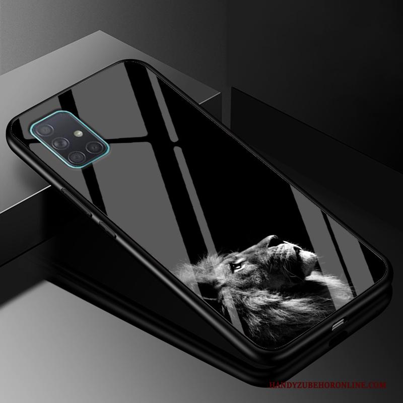 Samsung Galaxy A71 All Inclusive Rood Hoesje Ster Bescherming Trendy Merk Telefoon
