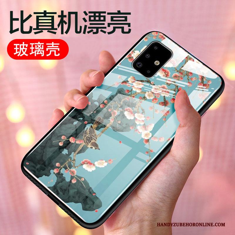 Samsung Galaxy A71 Hoesje Telefoon Chinese Stijl All Inclusive Mode Trend Siliconen Anti-fall