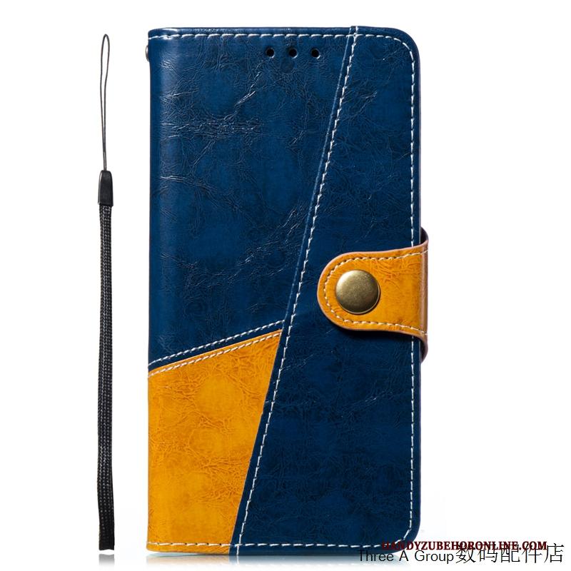 Samsung Galaxy A8 2018 Leren Etui Bescherming Hoesje Telefoon Bedrijf All Inclusive Ster Folio