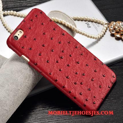 Samsung Galaxy A8 Hoesje Rood Bescherming Telefoon Achterklep Luxe Ster