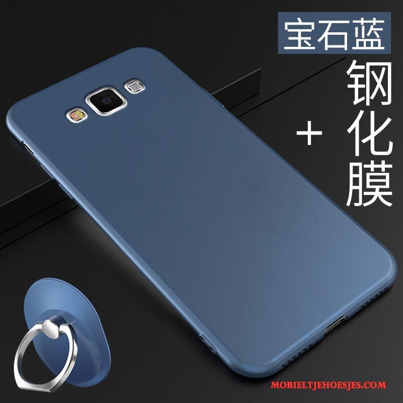 Samsung Galaxy A8 Hoesje Telefoon Zacht Siliconen Bedrijf Groen Bescherming