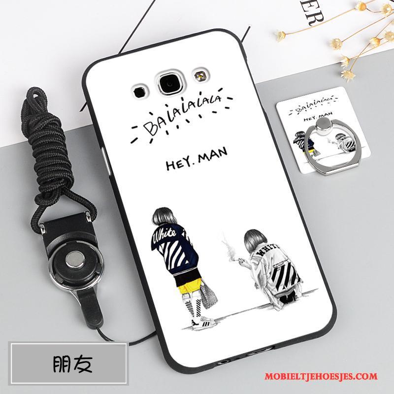 Samsung Galaxy A8 Zacht Hoesje Telefoon Bescherming Anti-fall Siliconen Mobiele Telefoon