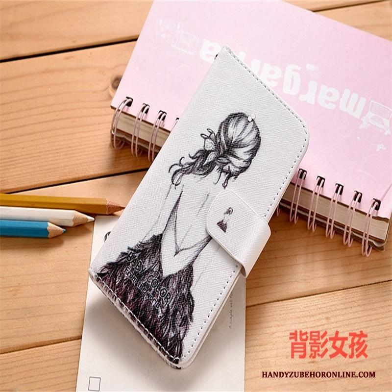 Samsung Galaxy A80 Anti-fall Leren Etui Bescherming Ster Siliconen Hanger Hoesje Telefoon