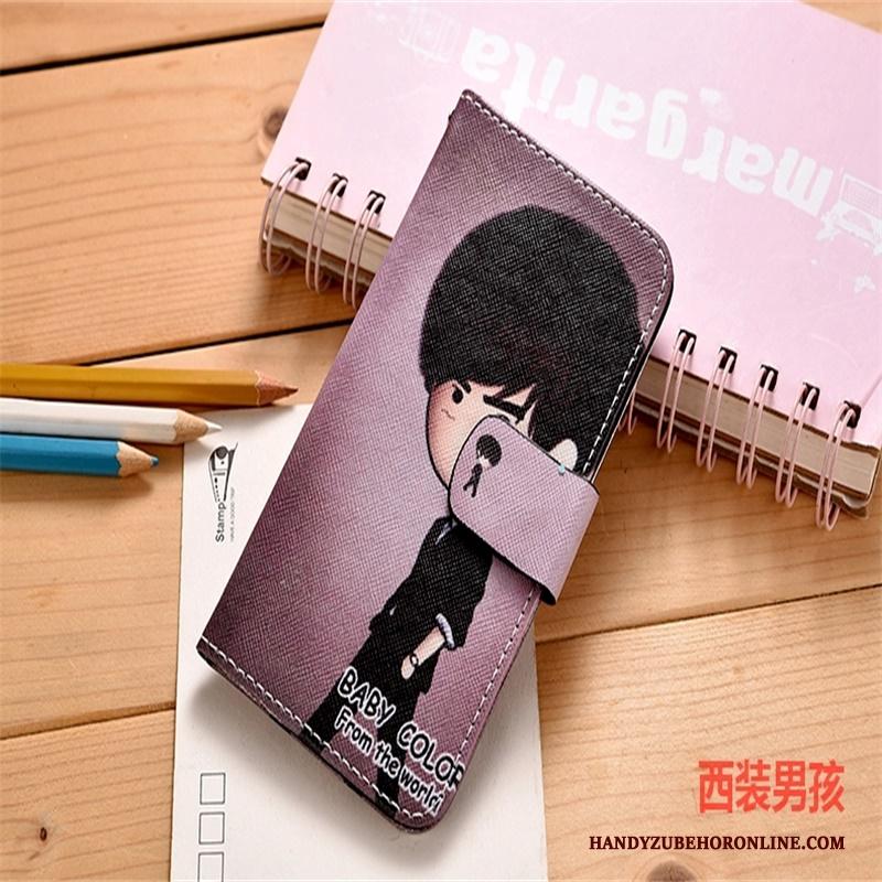 Samsung Galaxy A80 Anti-fall Leren Etui Bescherming Ster Siliconen Hanger Hoesje Telefoon