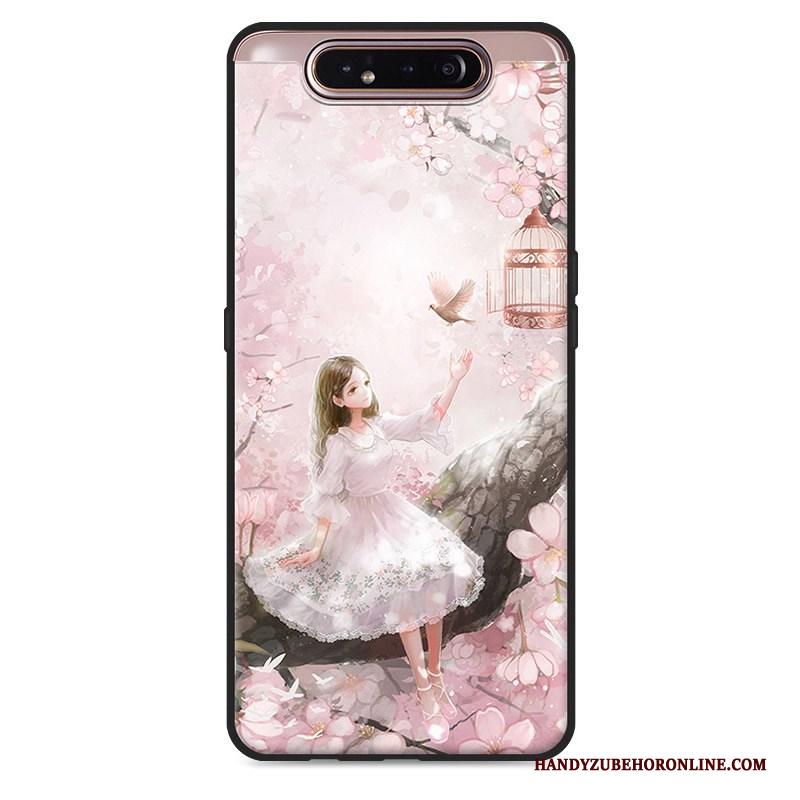 Samsung Galaxy A80 Hoesje Anti-fall Scheppend Trend Hoes All Inclusive Ster Mooie