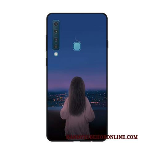 Samsung Galaxy A9 2018 Hoesje Bescherming Schrobben Ster Anti-fall Zacht Hoes Gazen