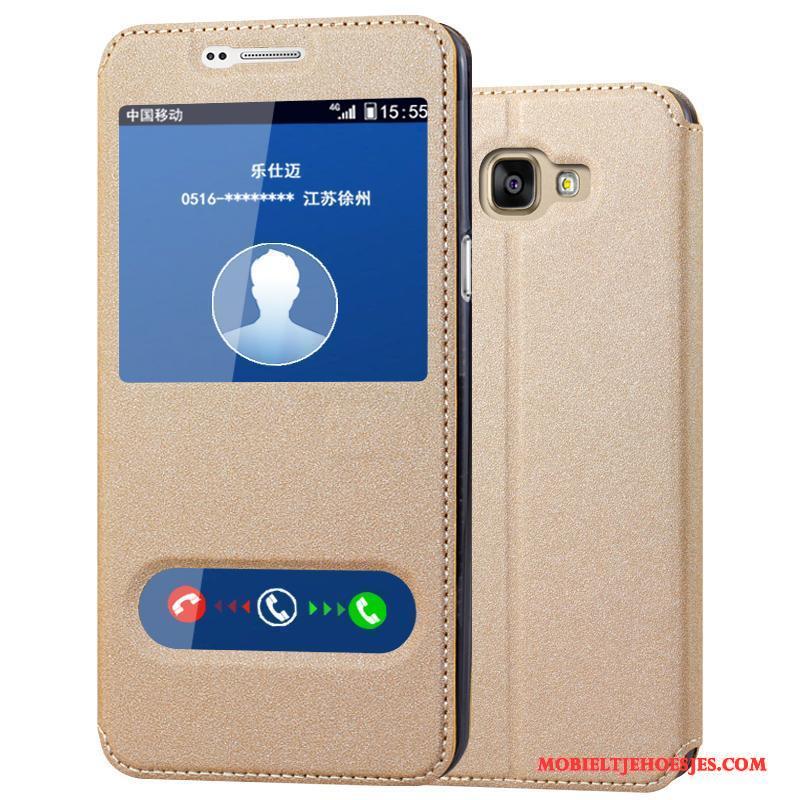 Samsung Galaxy A9 Anti-fall Siliconen Roze Hoesje Telefoon Ster Bescherming Zacht