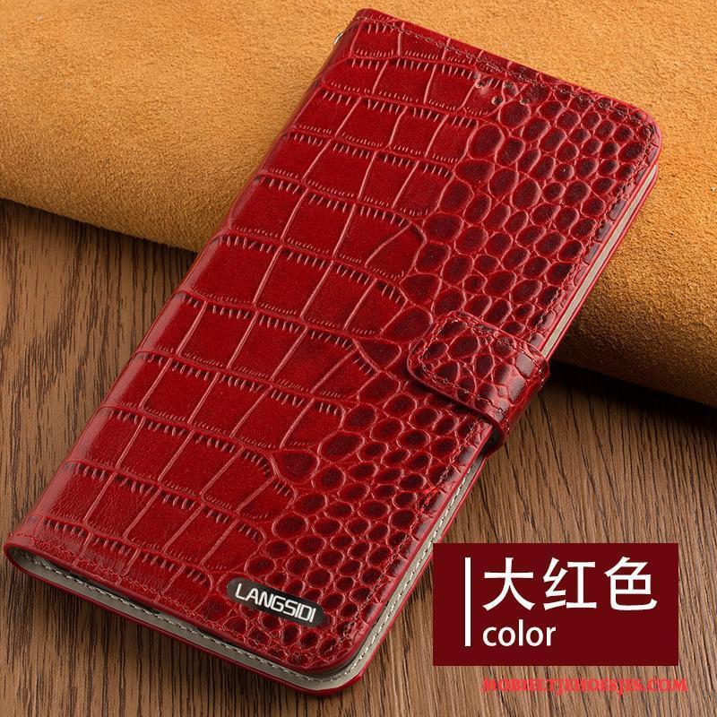 Samsung Galaxy A9 Hanger Leren Etui Pas Anti-fall Hoes Hoesje Telefoon Ster