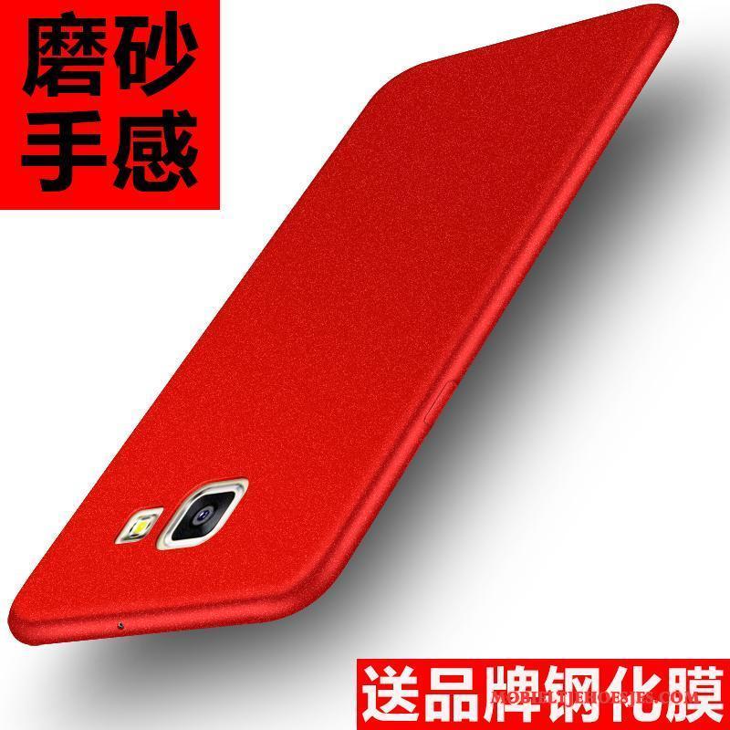 Samsung Galaxy A9 Hoesje All Inclusive Trend Hoge Rood Hoes Bescherming Ster
