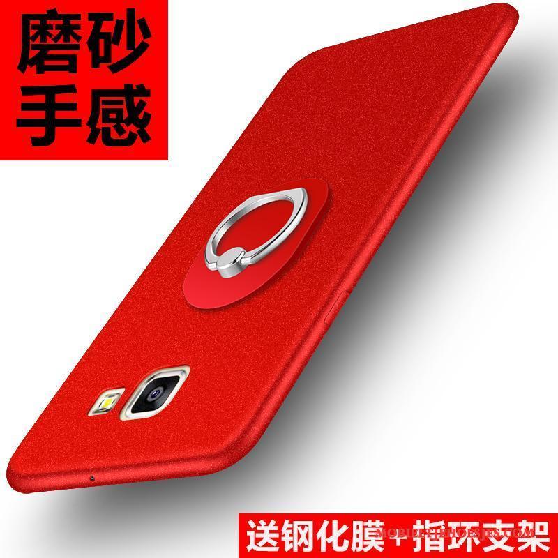 Samsung Galaxy A9 Hoesje All Inclusive Trend Hoge Rood Hoes Bescherming Ster