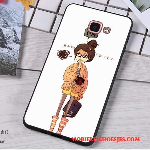 Samsung Galaxy A9 Hoge Spotprent Hoesje Telefoon Anti-fall Ster Zacht