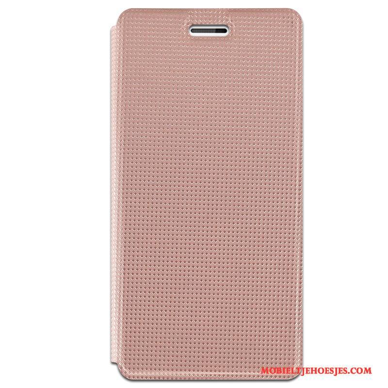 Samsung Galaxy J3 2016 Hoesje Telefoon Kleur Kaart Bescherming Ster Rood Folio
