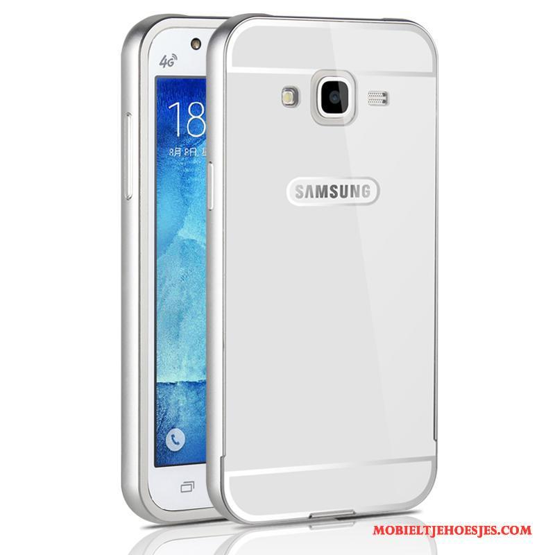 Samsung Galaxy J5 2015 Hoesje Ster Metaal Bescherming Dun Anti-fall Hard Mobiele Telefoon