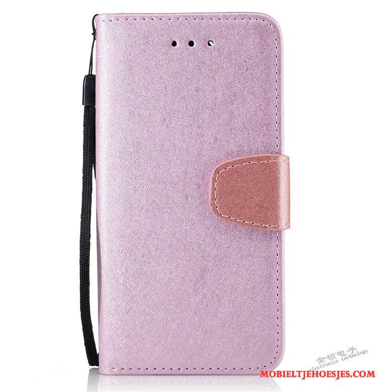 Samsung Galaxy J5 2016 Mobiele Telefoon Ster Folio Leren Etui Hoesje Telefoon Bescherming Zilver