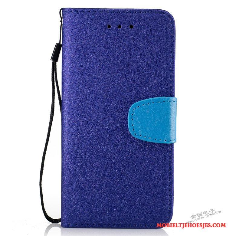 Samsung Galaxy J5 2016 Mobiele Telefoon Ster Folio Leren Etui Hoesje Telefoon Bescherming Zilver