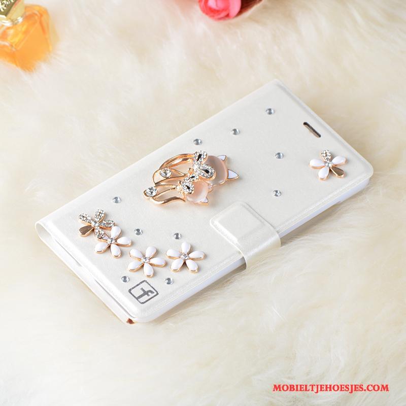 Samsung Galaxy J5 2016 Trend Met Strass Hoes Bescherming Folio Hoesje Ster