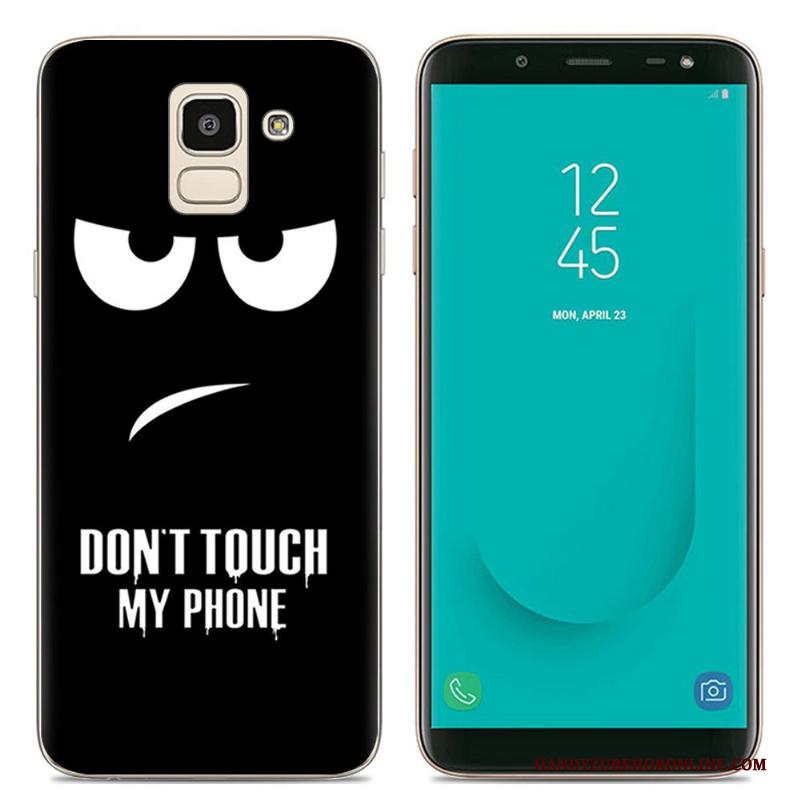Samsung Galaxy J6 Hoesje Telefoon Ster Anti-fall Europa Zacht Geschilderd Mobiele Telefoon