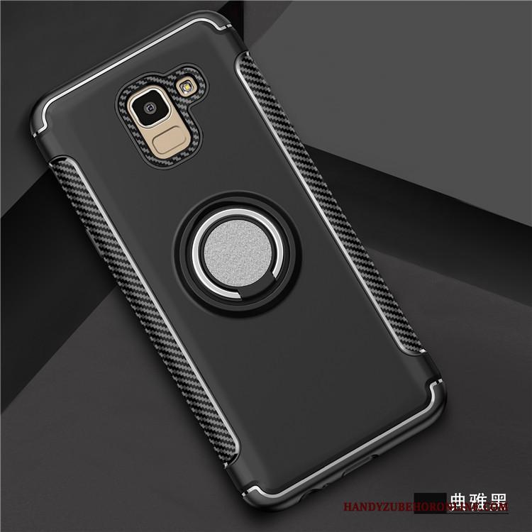 Samsung Galaxy J6 Mobiele Telefoon Bescherming Hoes Hoesje Ondersteuning Ster Zilver